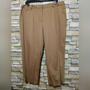 Studio Works‎ Tan Khaki Capris Sz 18 New
